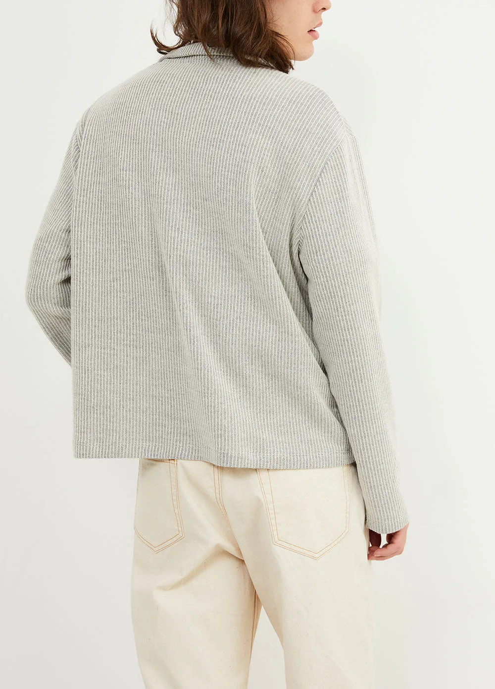 Shrunken Full Zip Polo