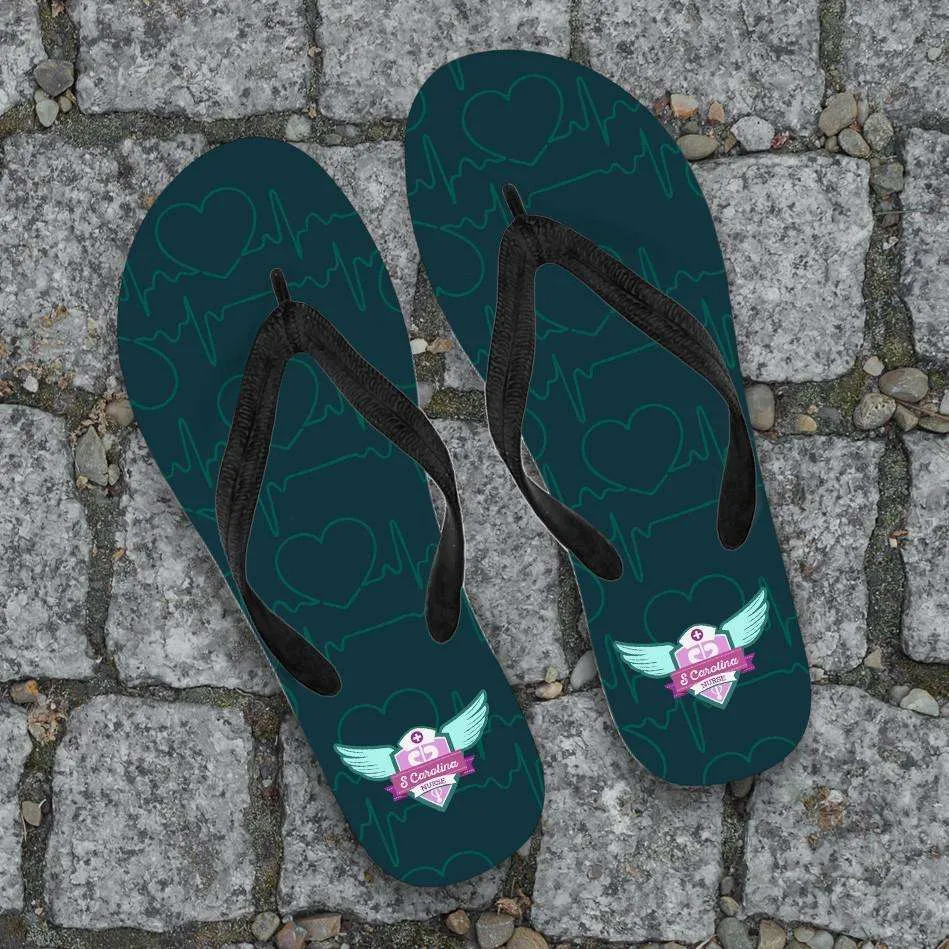 South Carolina Nurse Flip-Flops