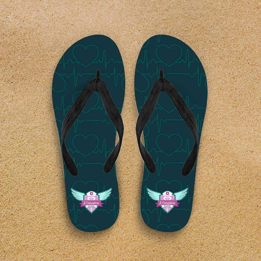 South Carolina Nurse Flip-Flops