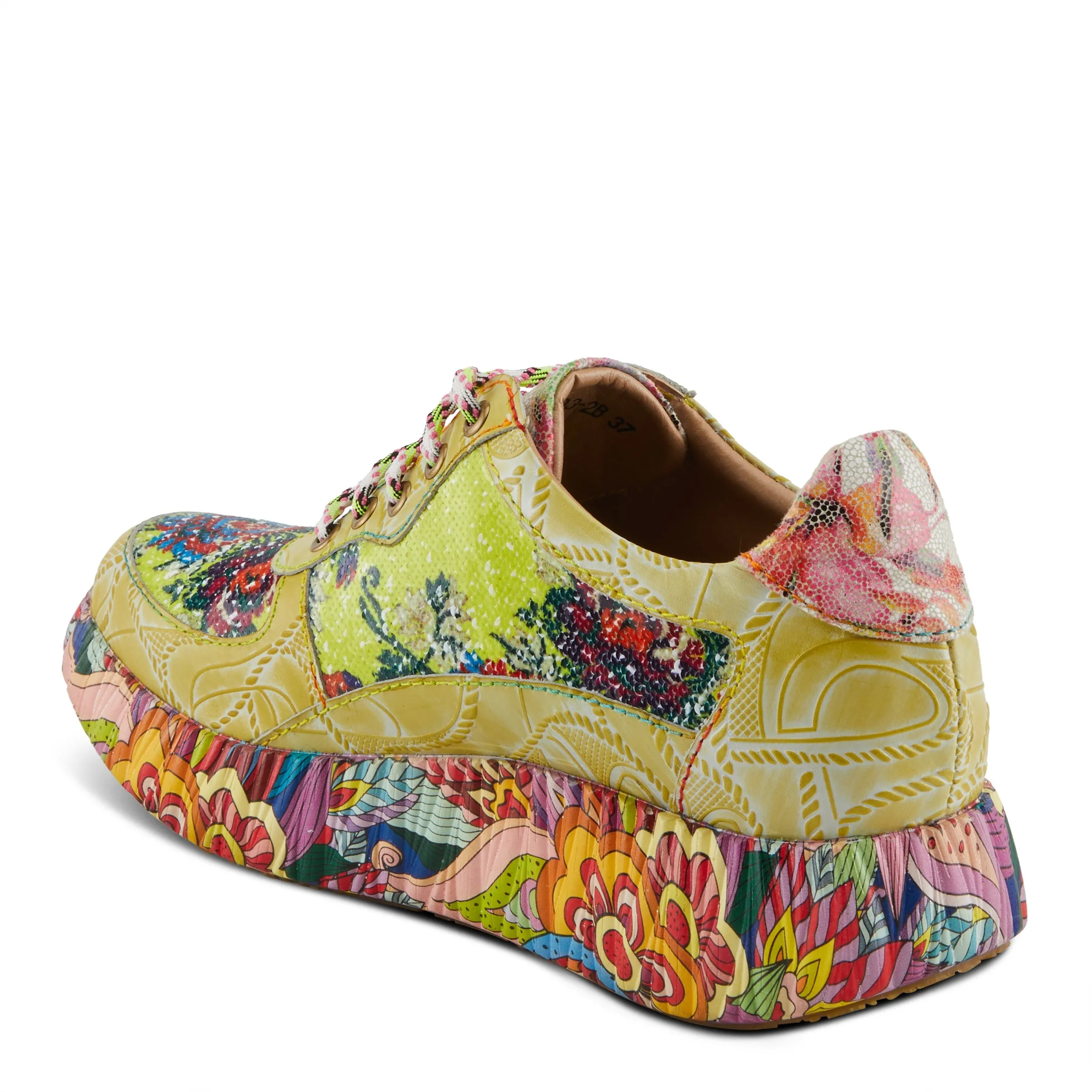 Spring Step Shoes  L'Artiste Caffey Sneakers Women’s Multicolor Leather