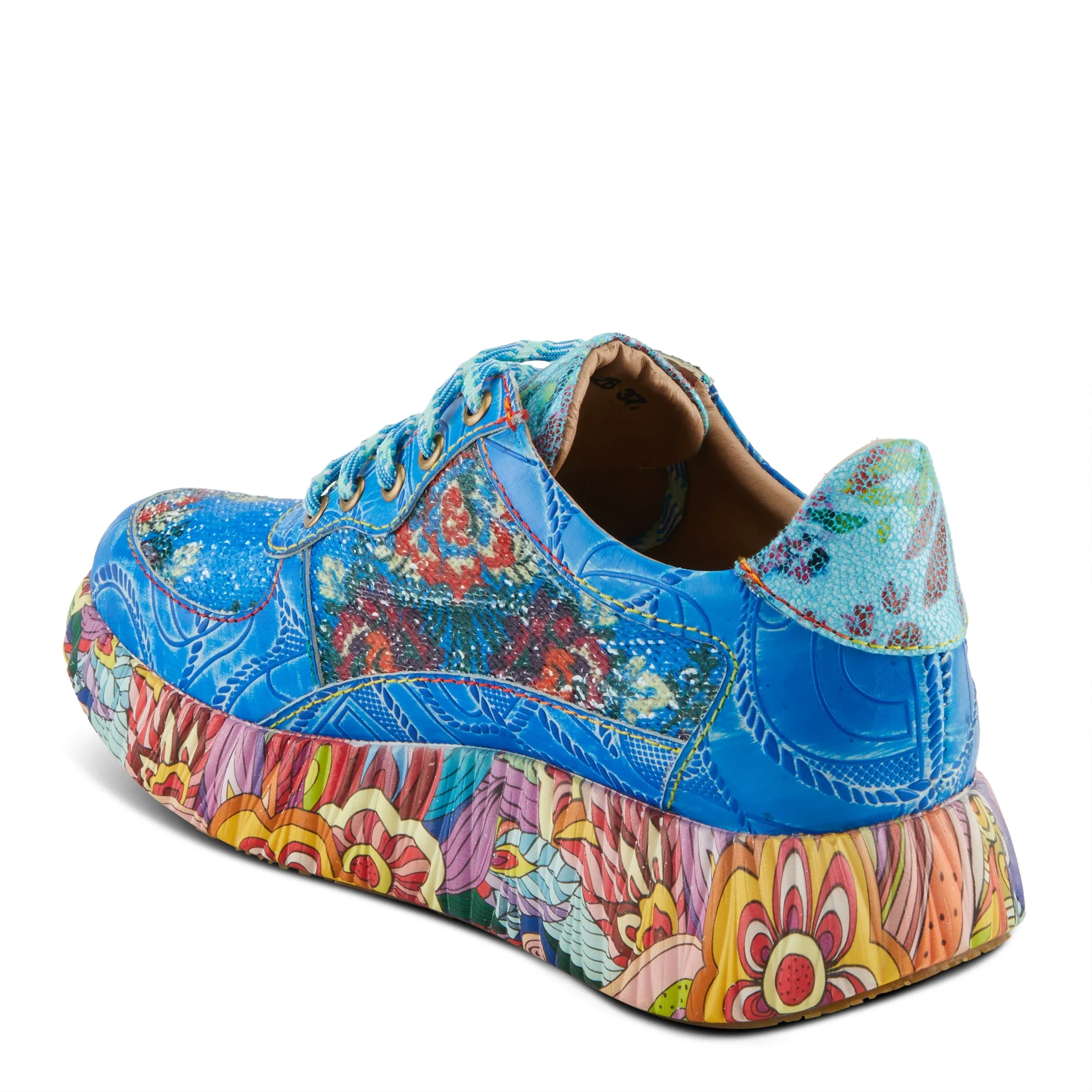Spring Step Shoes  L'Artiste Caffey Sneakers Women’s Multicolor Leather
