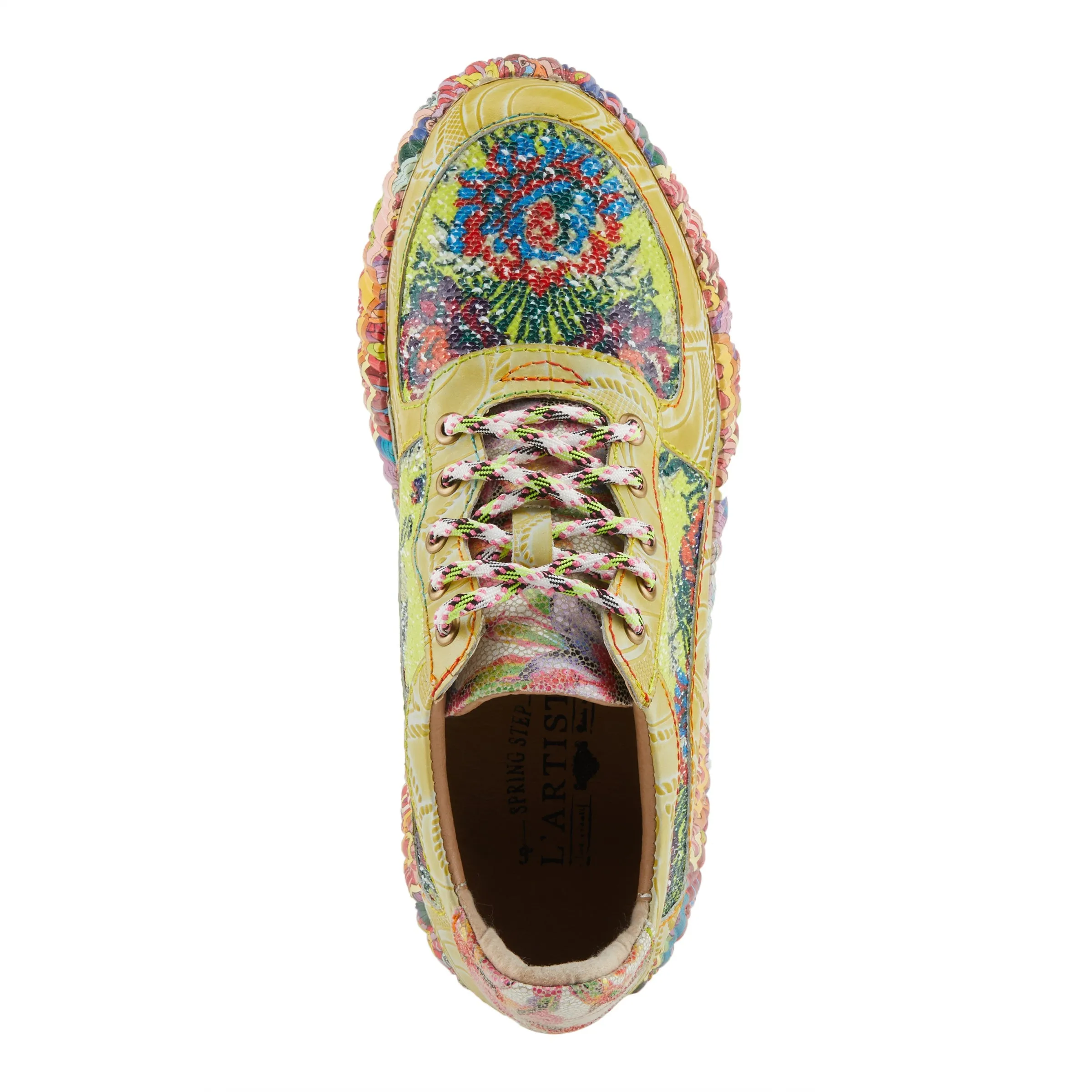 Spring Step Shoes  L'Artiste Caffey Sneakers Women’s Multicolor Leather