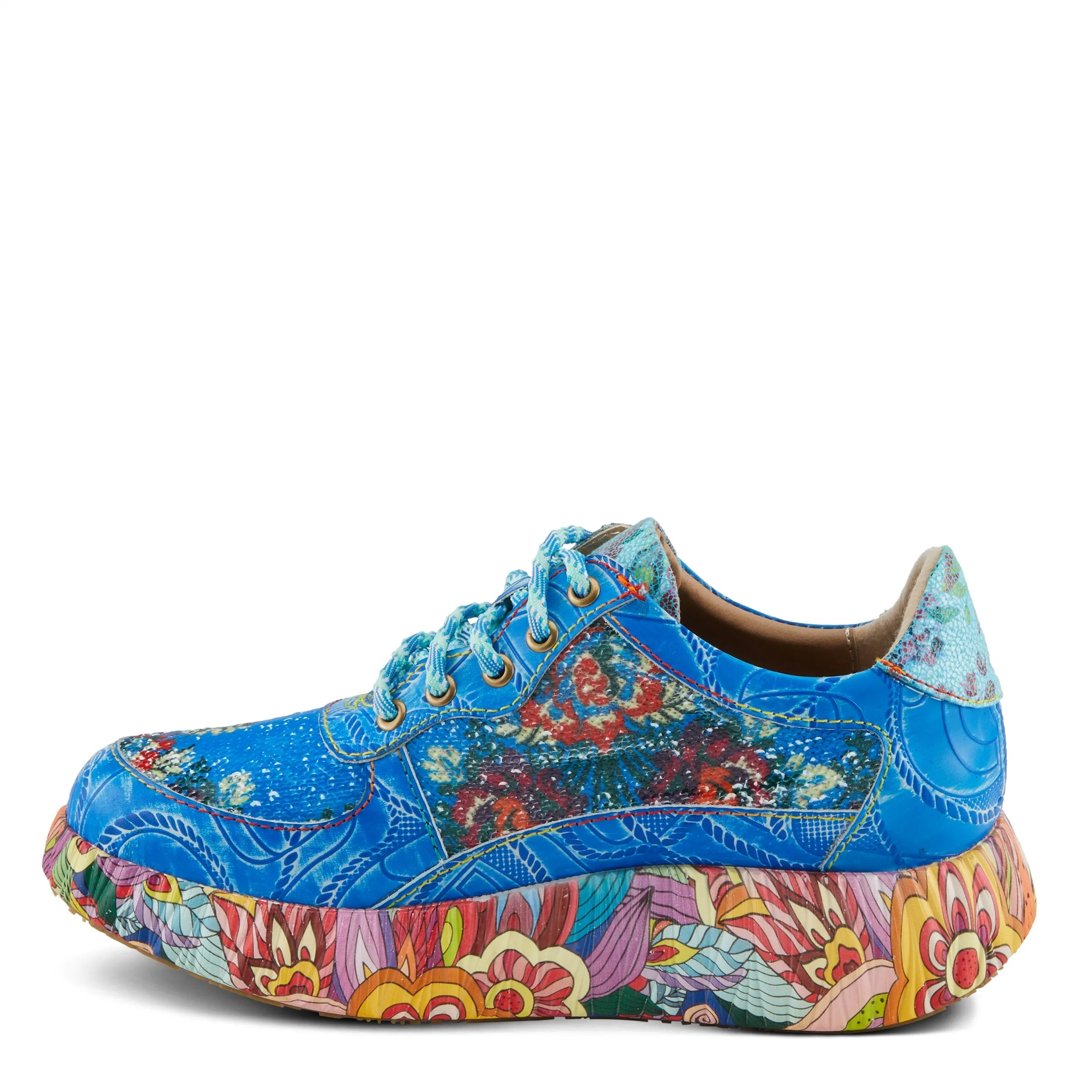 Spring Step Shoes  L'Artiste Caffey Sneakers Women’s Multicolor Leather