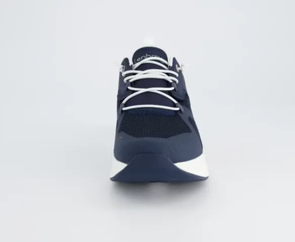TENHAAG Navy Slip On Trainer