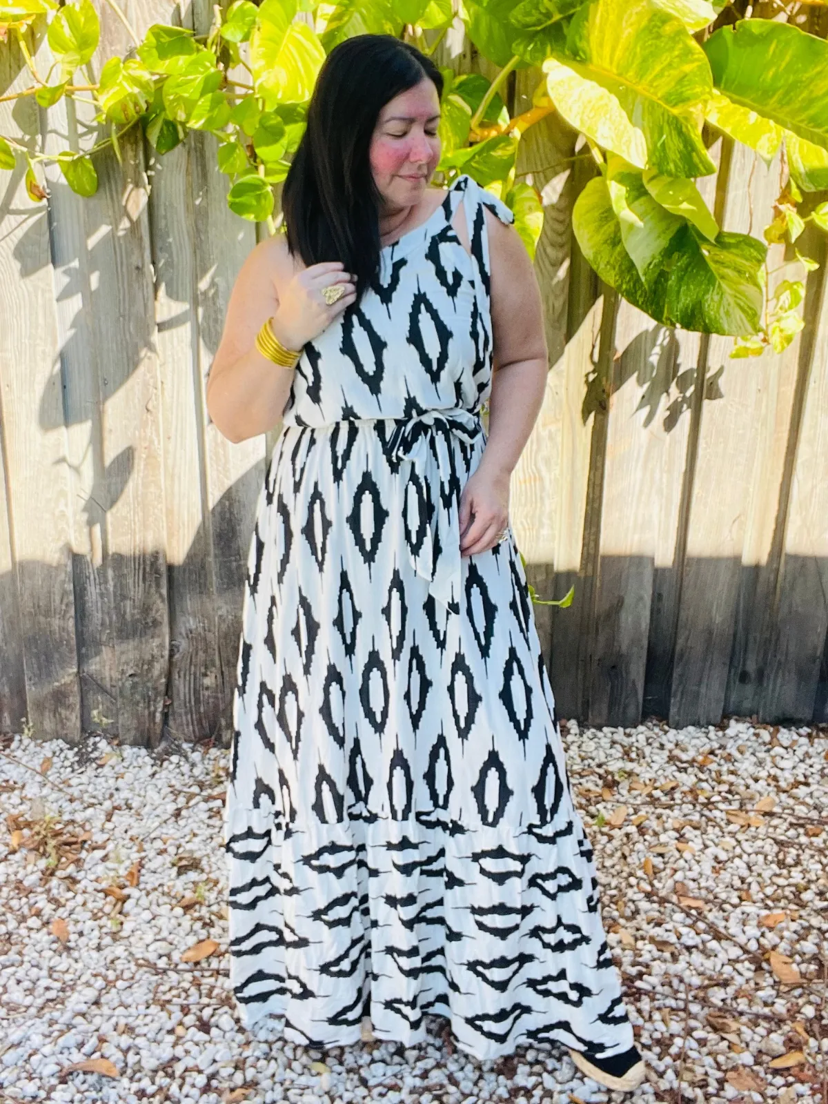 The Camila One-Shoulder Maxi Dress