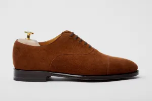 The Oxford - Medium Brown Suede