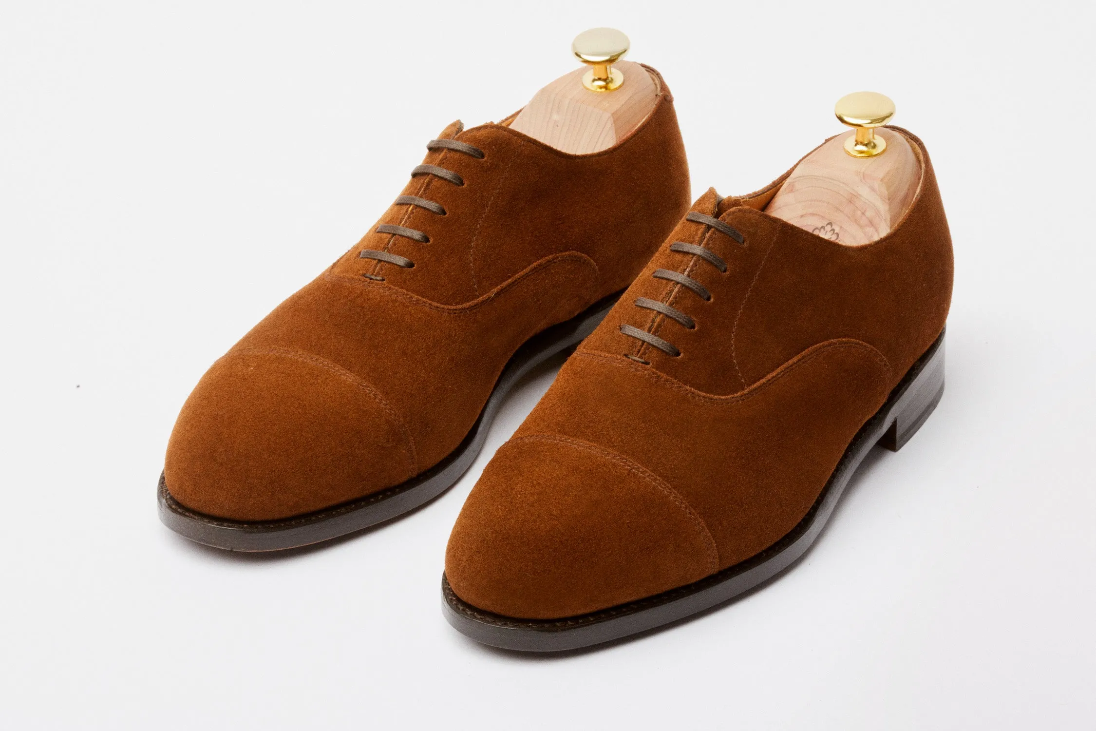 The Oxford - Medium Brown Suede