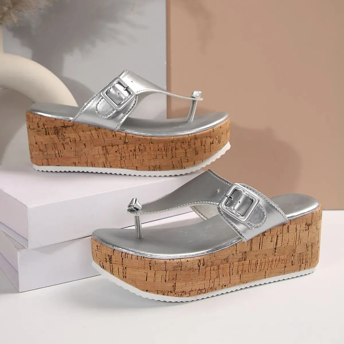 Toe Post Platform Sandals