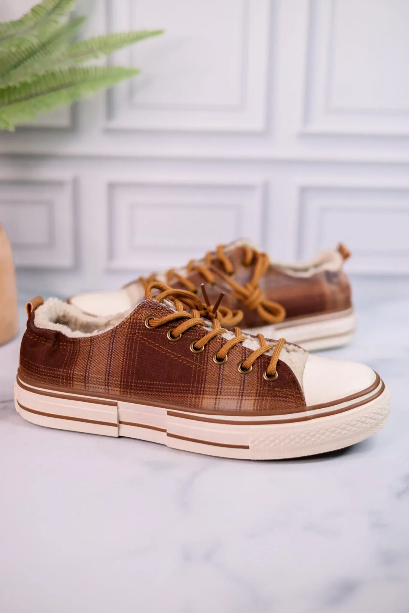 Very G Soli Plaid Sneakers FINAL SALE