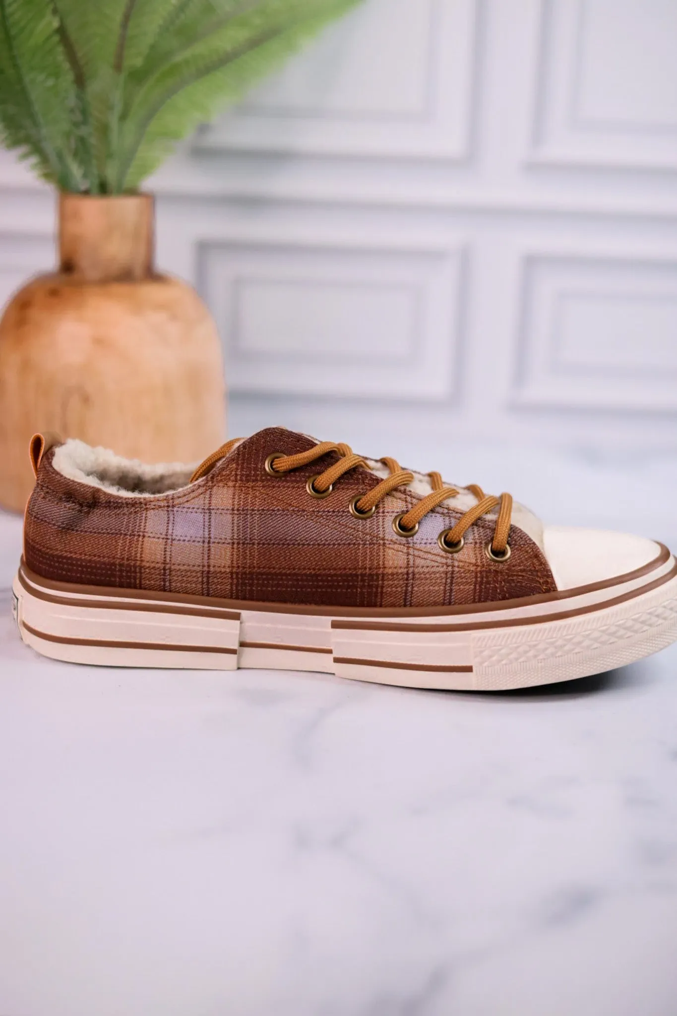 Very G Soli Plaid Sneakers FINAL SALE