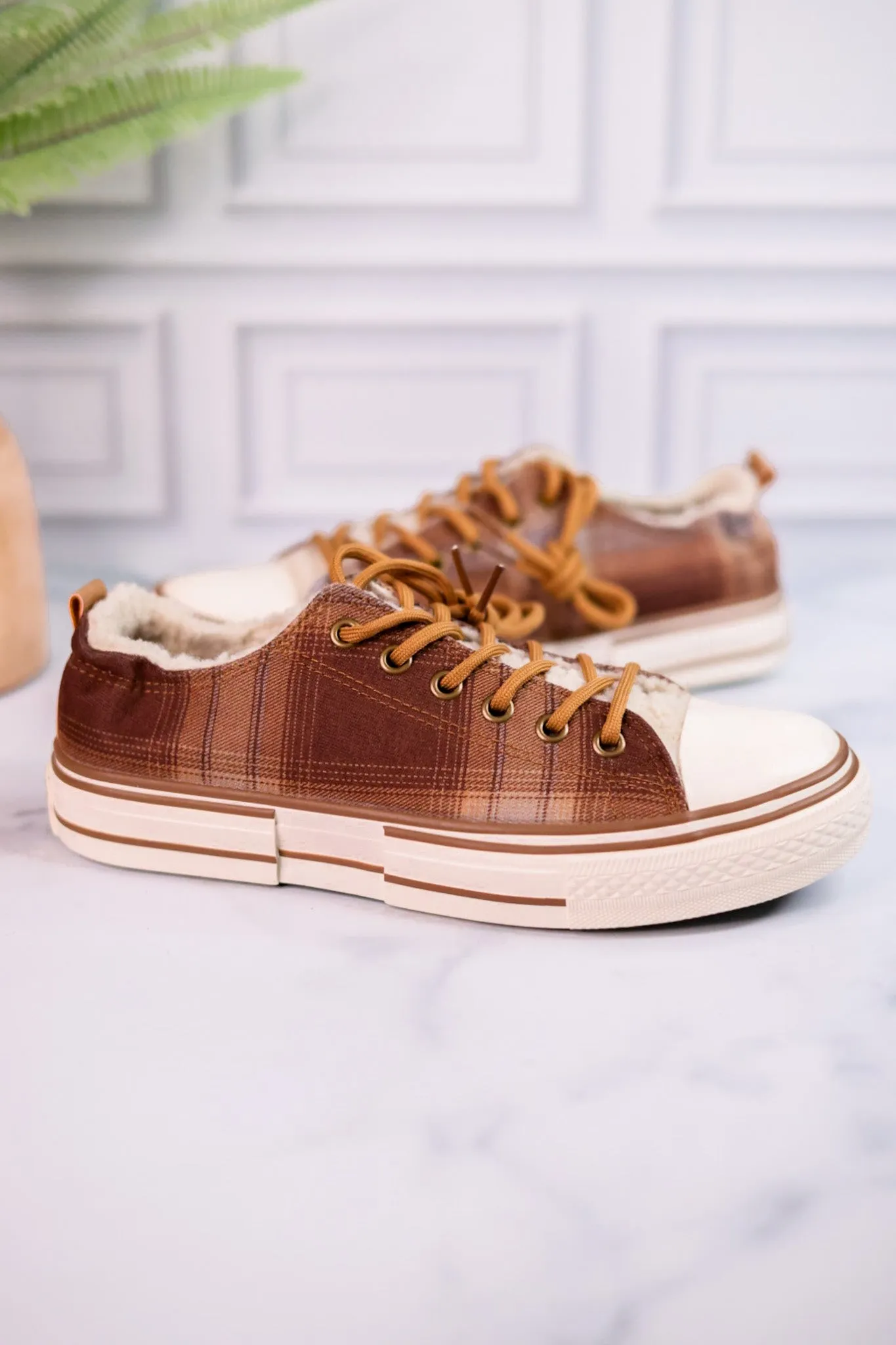 Very G Soli Plaid Sneakers FINAL SALE