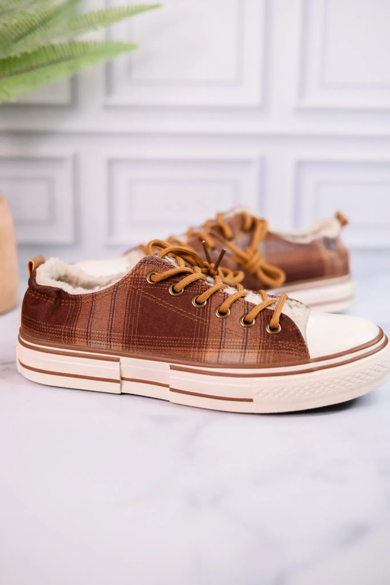 Very G Soli Plaid Sneakers FINAL SALE