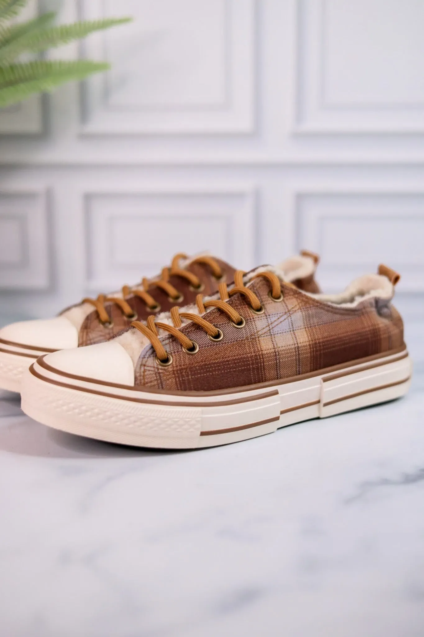 Very G Soli Plaid Sneakers FINAL SALE