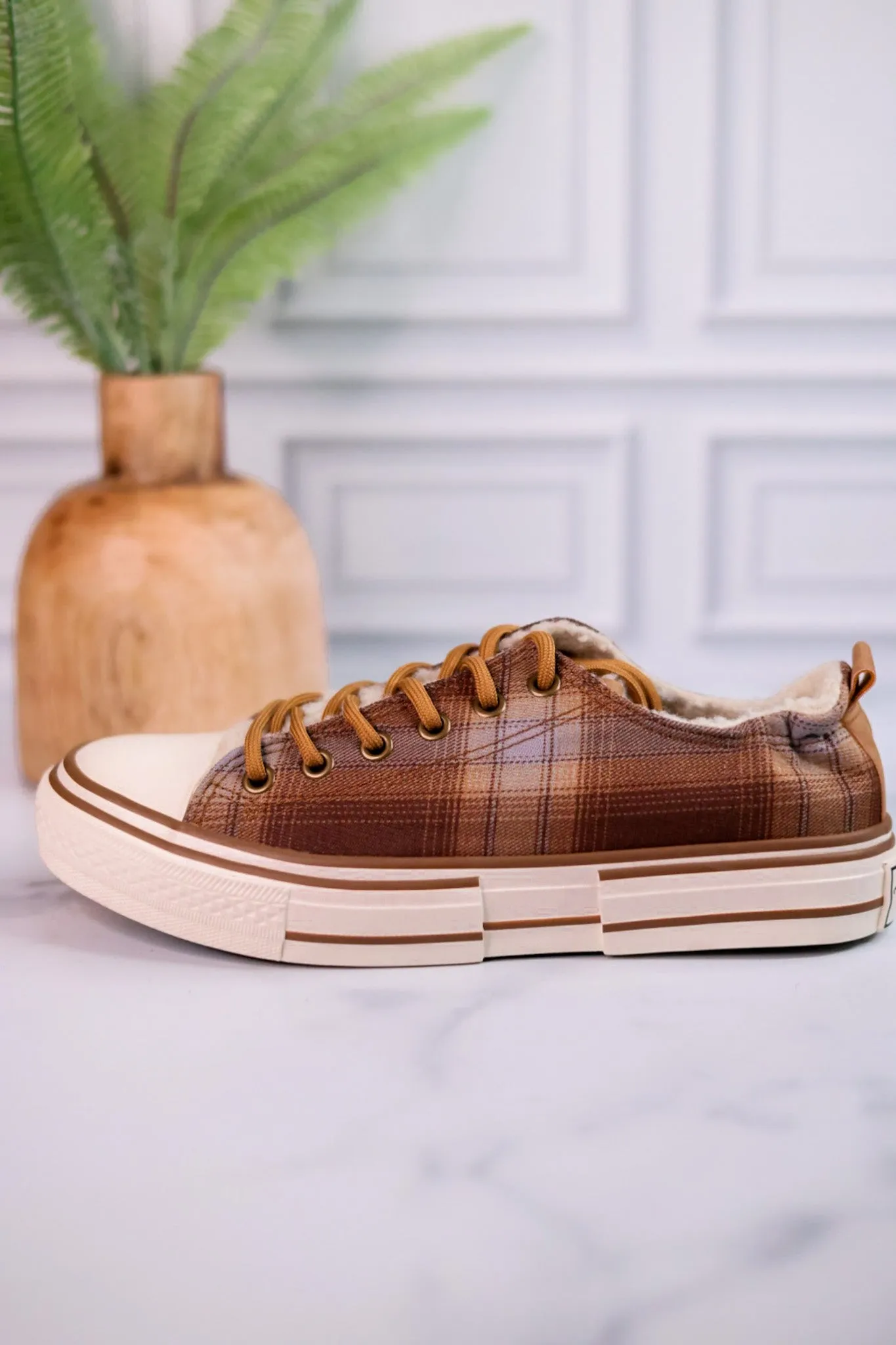 Very G Soli Plaid Sneakers FINAL SALE