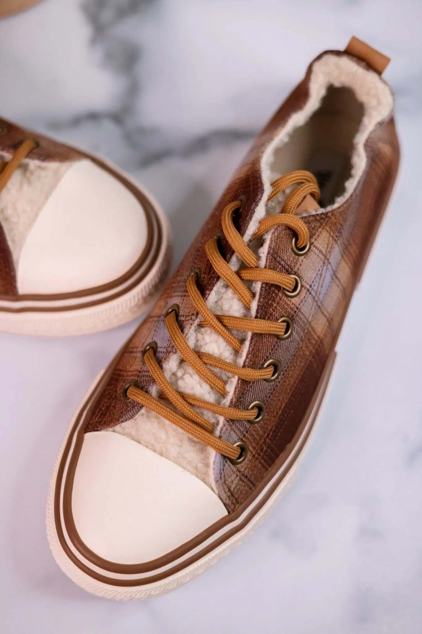 Very G Soli Plaid Sneakers FINAL SALE