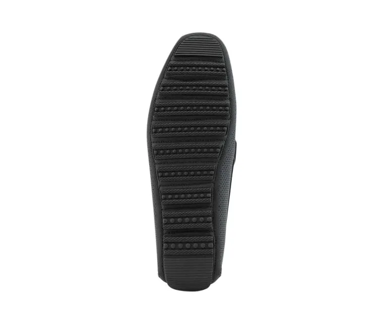 Vibrant Driving Shoe Men’s Soft Perforated Vegan Slip On