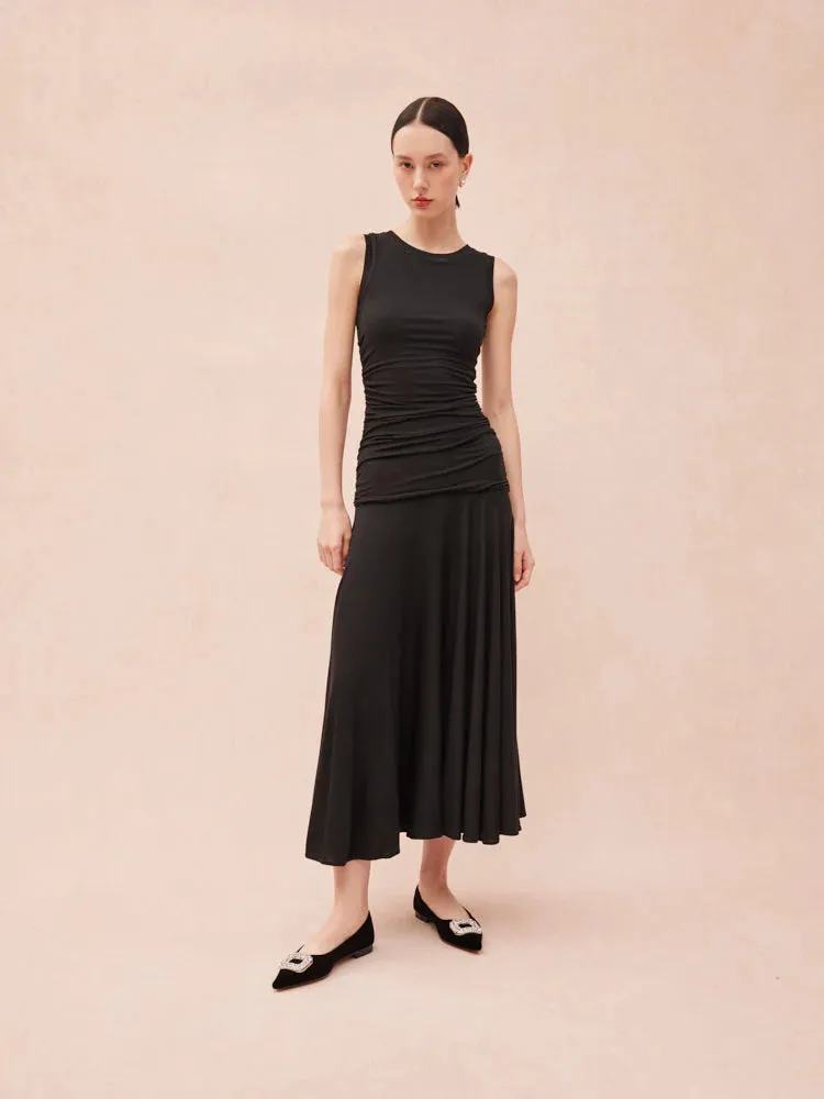 Vickie Embellished Velvet Flats