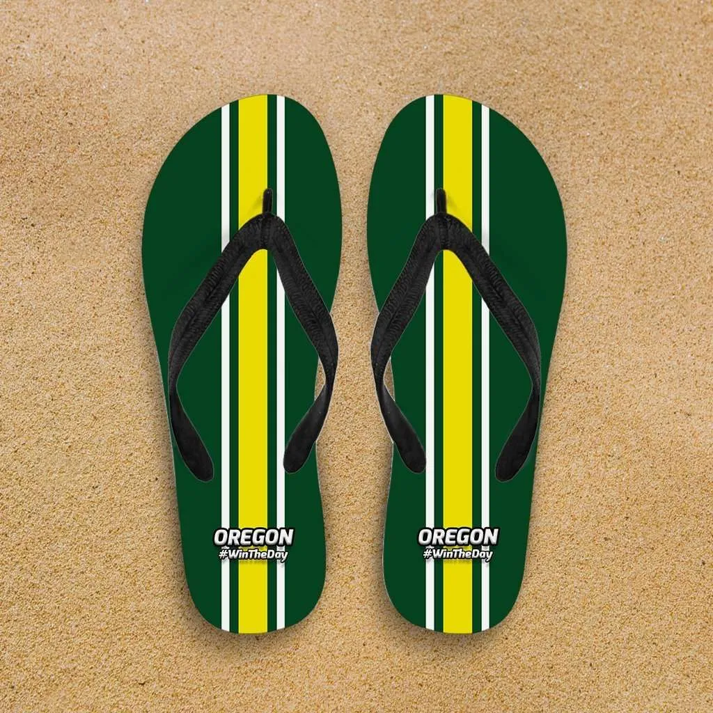 #WinTheDay Oregon Flip Flops