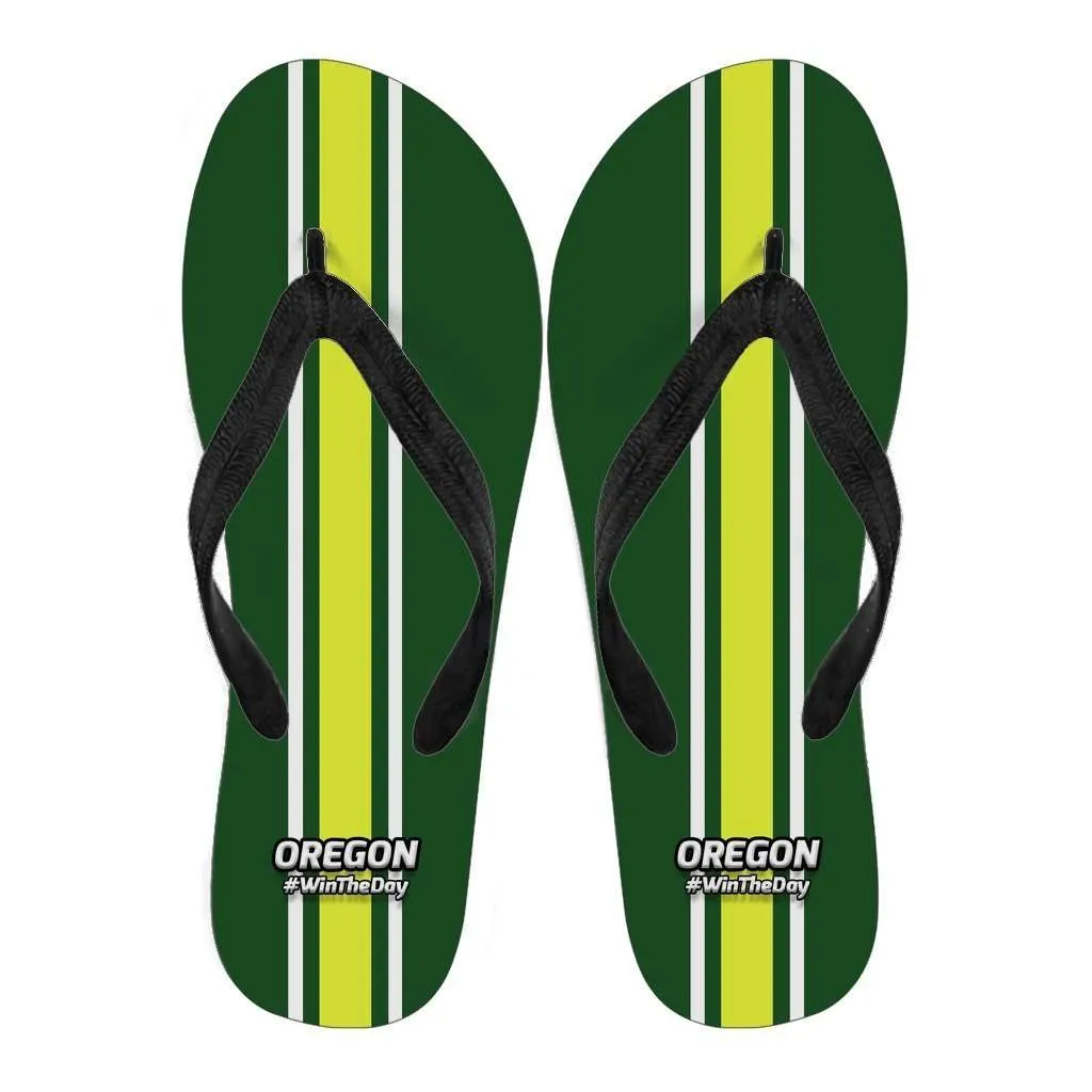 #WinTheDay Oregon Flip Flops
